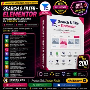 Search & Filter – Elementor ‎ ‎
