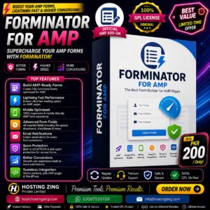 Forminator for AMP