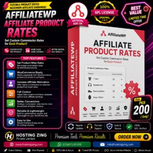 AffiliateWP – Affiliate Product Rates