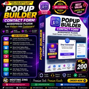 Popup Builder Contact Form