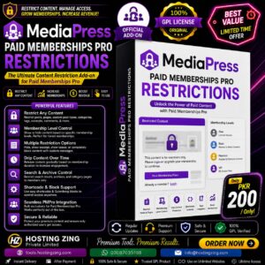 MediaPress – Paid Memberships Pro Restrictions