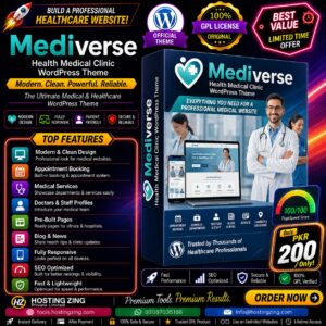 Mediverse – Health Medical Clinic WordPress Theme