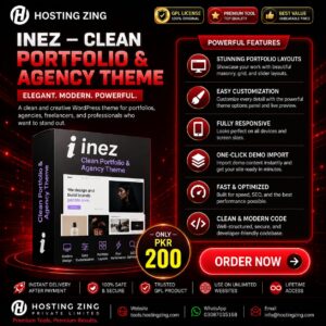 Inez – Clean Portfolio & Agency Theme